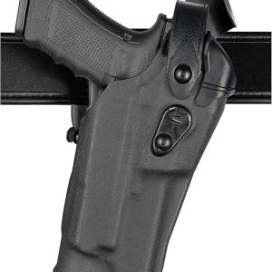 Strong Safariland Holster 6360RDS Level Three Retention Duty, Red Dot Sight Compatible, STX Tactical Black, Right Hand, Fits: GLOCK 19/23 Surefire X300U