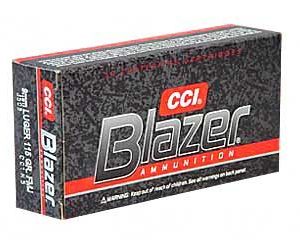 CCI Blazer 9mm Aluminum FMJ 115GR FMJ 50Rds