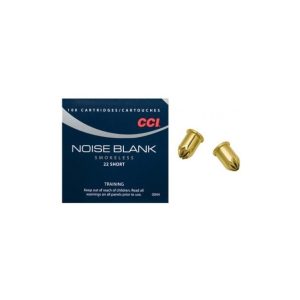 CCI Ammunition Noise Blank Smokeless .22 Short Blanks 100 Count