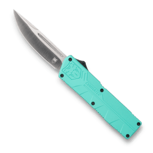 Cobratec Lightweight OTF Drop Point 3.25" Tiffany Blue