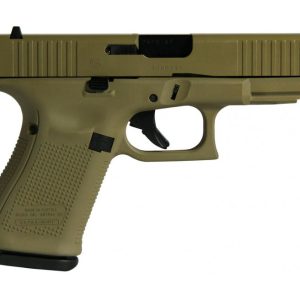 Glock 19 Gen5 Flat Dark Earth 9mm 4.02" Barrel 15-Rounds