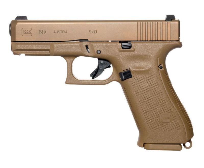 Glock 19x Coyote Tan 9mm 4.01-inch 10Rds Glock 19x Coyote Tan 9mm 4.01-inch 10Rds