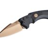 Hogue A01-Microswitch Automatic Knife – 2.75″ Plain Drop Point Blade with Deep Carry Clip