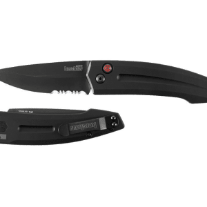 Kershaw Launch 2 Automatic Knife - 3.25" Partially Serrated Drop Point Blade