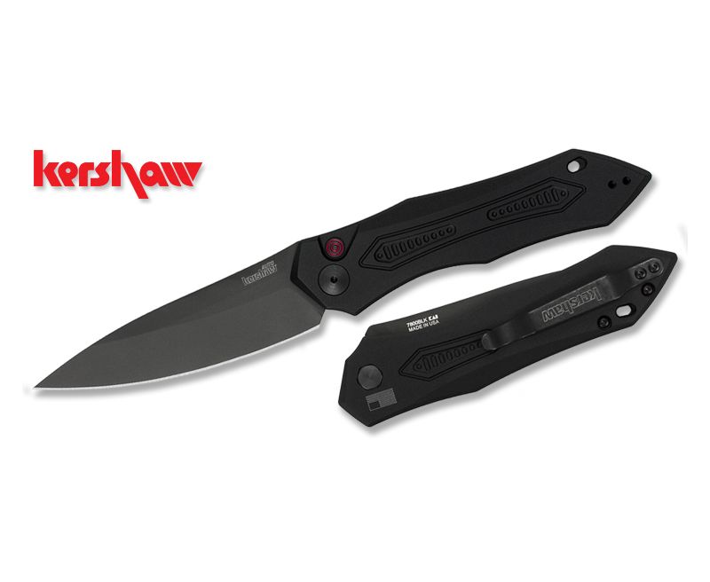 Kershaw Launch 6 Automatic Push Button Knife – 3.75″ Plain Spear Point Blade Kershaw Launch 6 Automatic Push Button Knife – 3.75″ Plain Spear Point Blade