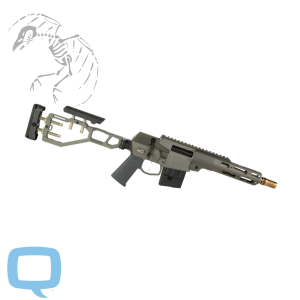 Q Mini Fix Pistol Gray .300 AAC Blackout 8″ Barrel 10-Rounds Optics Ready