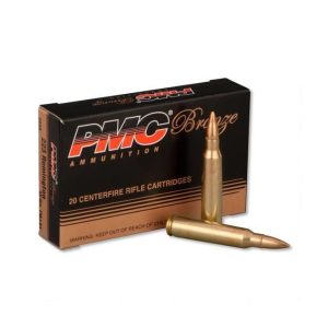 Purchase GREAT PMC Ammunition Bronze FMJ Boat Tail 55 Grain Brass .223 Rem