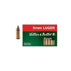 Sellier & Bellot 9mm 124GR FMJ 50rds