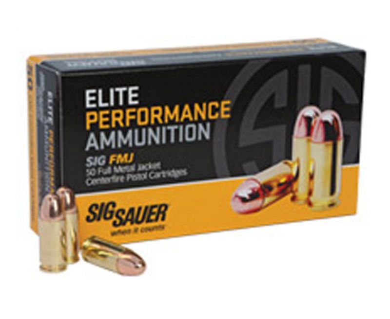Sig Sauer Elite Performance 9mm 115GR 50Rds Sig Sauer Elite Performance 9mm 115GR 50Rds