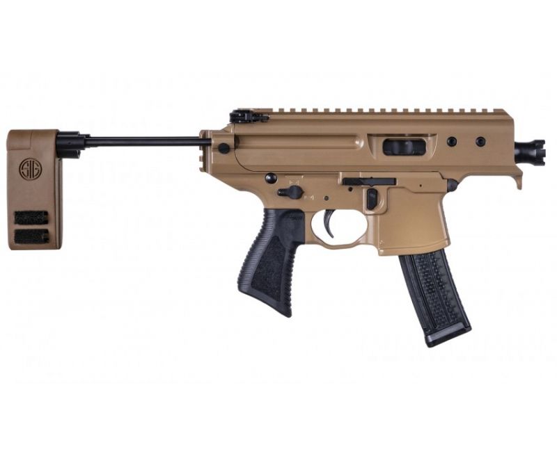 Sig Sauer MPX Copperhead Coyote Tan 9mm 3.5-inch 20Rds Sig Sauer MPX Copperhead Coyote Tan 9mm 3.5-inch 20Rds
