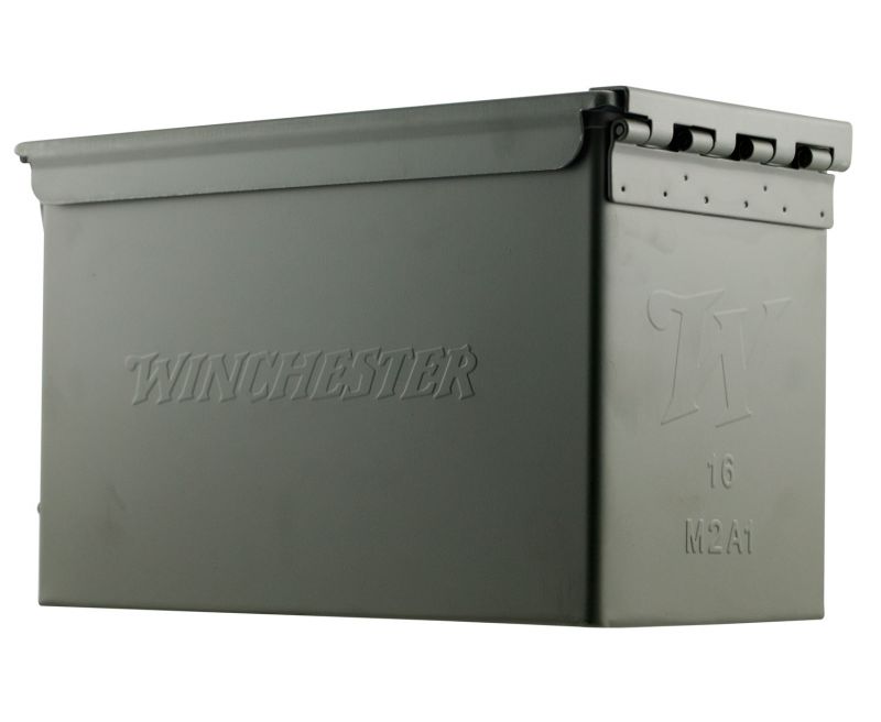Winchester US Military 9mm NATO 1000 Round Ammo Can 124 Grain FMJ Winchester US Military 9mm NATO 1000 Round Ammo Can 124 Grain FMJ