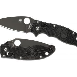 Spyderco Manix 2 Lightweight Folding Knife - 3.37" Plain Drop Point Blade