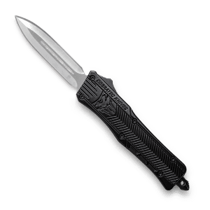 CobraTec CTK-1 OTF Knife - 2.75" Plain Dagger Blade with Nylon Sheath