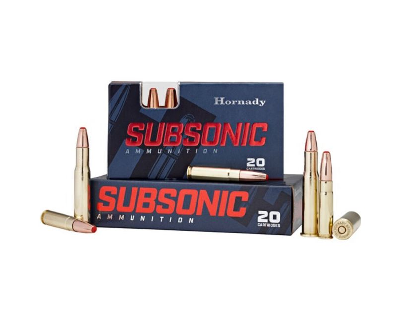 Hornady Subsonic Brass .450 BM 395 Grain 20-Rounds Sub-X Hornady Subsonic Brass .450 BM 395 Grain 20-Rounds Sub-X