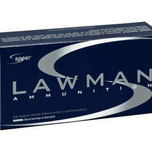 Speer Lawman Brass 9mm 115 Grain 50-Rounds TMJ