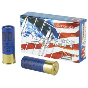 Hornady American Gunner 12 GA Rifle Slug 5-Rounds 2.75"