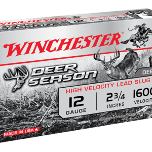 Winchester Deer Season High Velocity 12 GA 2.75" 5-Rounds Slug
