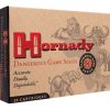 Hornady Dangerous Game Ammunition 450 Rigby 480 Grain DGX Bonded Box of 20