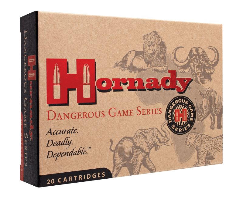 Hornady Dangerous Game Ammunition 450 Rigby 480 Grain DGX Bonded Box of 20 Hornady Dangerous Game Ammunition 450 Rigby 480 Grain DGX Bonded Box of 20