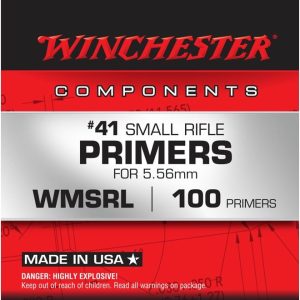 Winchester Small Rifle 5.56mm NATO-Spec Military Primers #41
