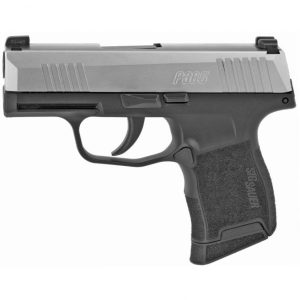 Sig Sauer P365 Pistol Stainless Slide 9mm 3.1″ 10 RD Sig Night Sights